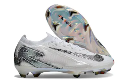 Nike Air Zoom Mercurial Vapor 16 Elite FG - White/Dazzling Silver/Jet Black