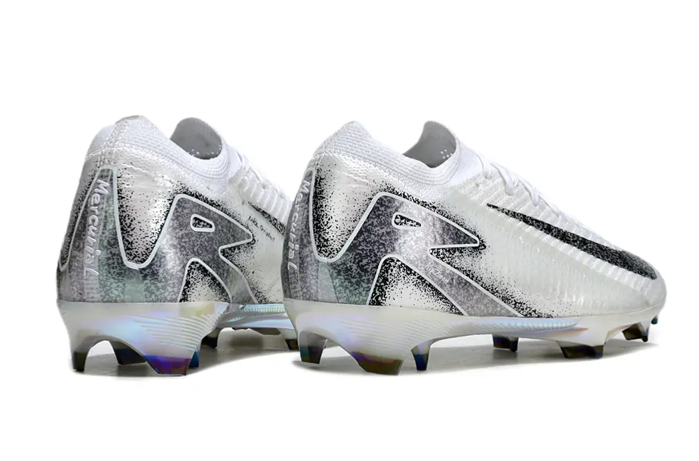 Nike Air Zoom Mercurial Vapor 16 Elite FG - White/Dazzling Silver/Jet Black