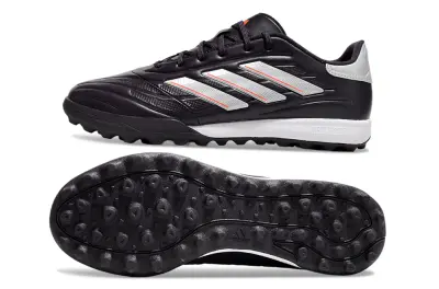 Adidas Copa Pure 3 TF - Black/Metallic Silver/Fiery Red