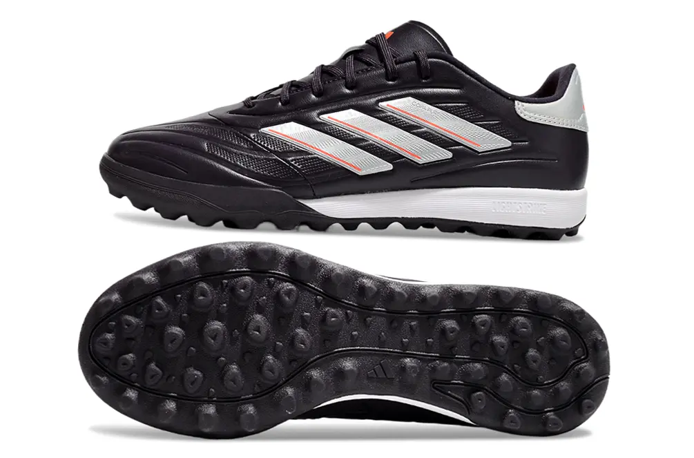 Adidas Copa Pure 3 TF - Black/Metallic Silver/Fiery Red