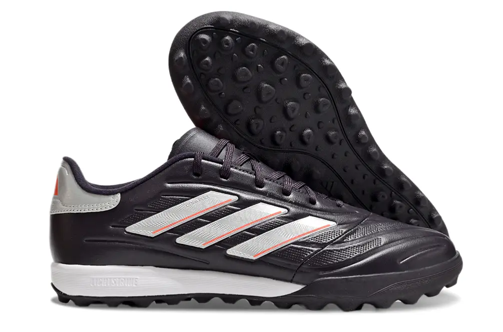 Adidas Copa Pure 3 TF - Black/Metallic Silver/Fiery Red