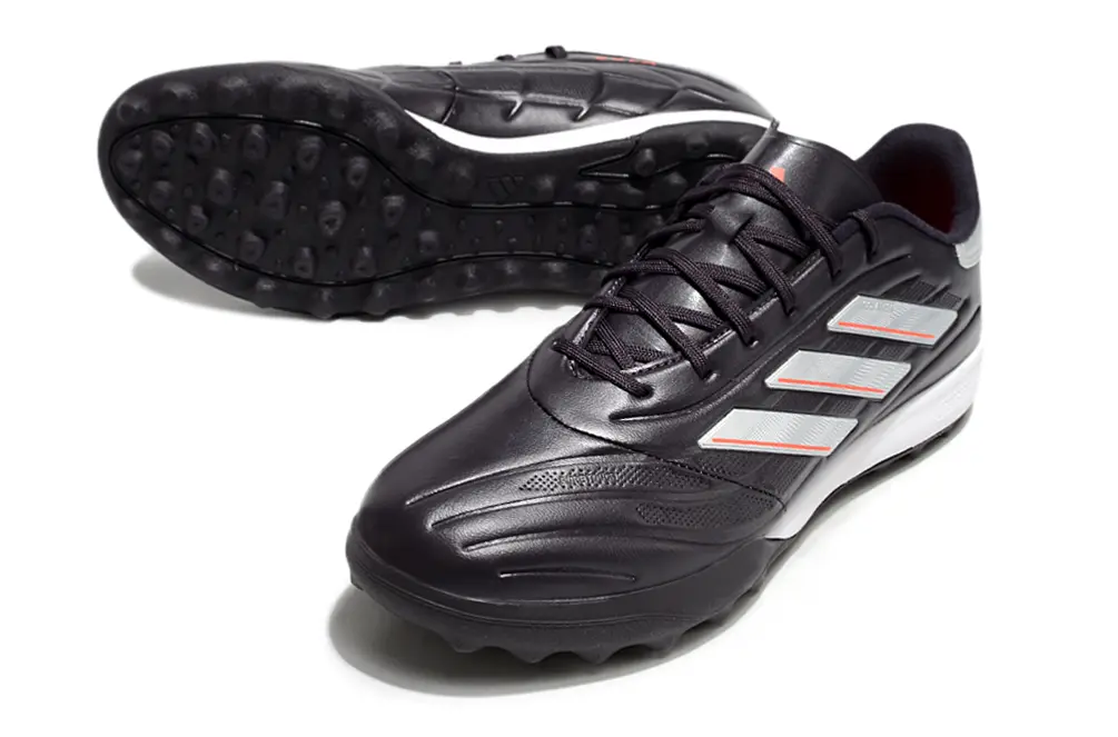Adidas Copa Pure 3 TF - Black/Metallic Silver/Fiery Red