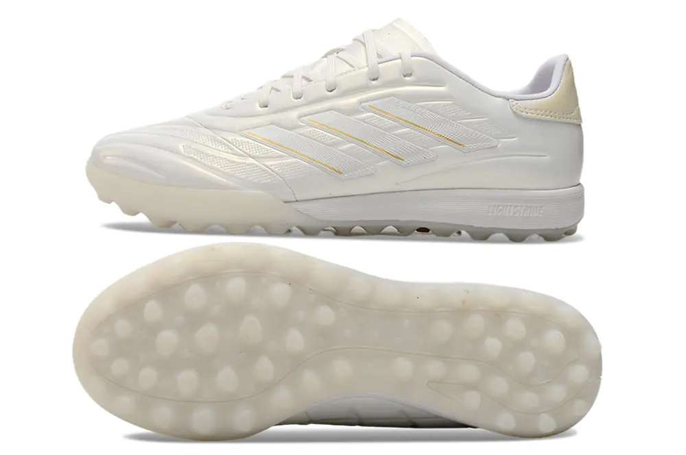 Adidas Copa Pure 3 TF - White/Soft Cream/Golden Glow