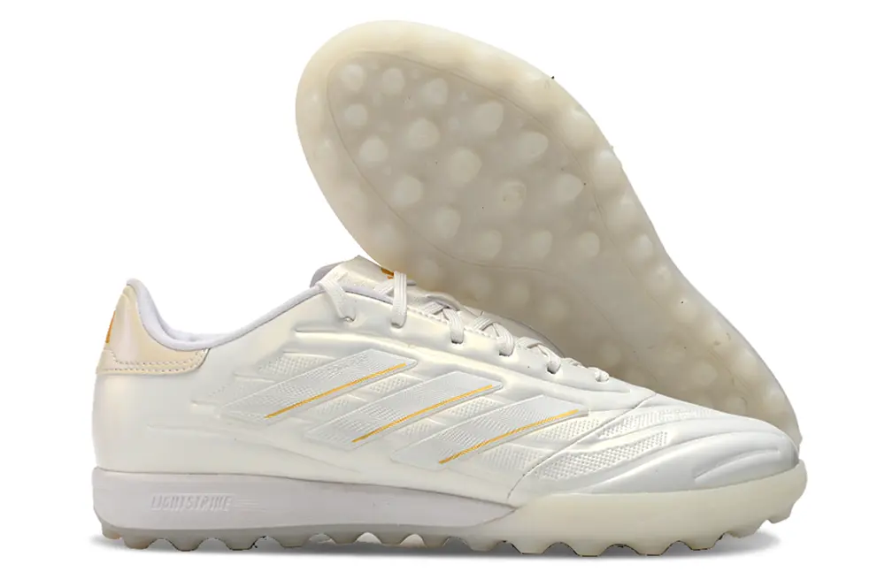 Adidas Copa Pure 3 TF - White/Soft Cream/Golden Glow
