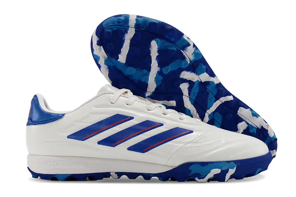 Adidas Copa Pure 3 TF - White/Ocean Blue/Crimson Red