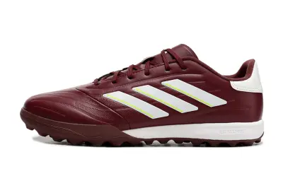 Adidas Copa Pure 3 TF - Burgundy/Lime Green/White