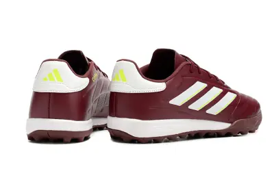 Adidas Copa Pure 3 TF - Burgundy/Lime Green/White