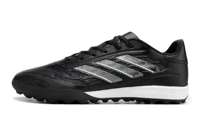 Adidas Copa Pure 3 TF - Black/Silver Stripes/White Sole