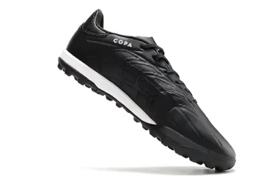 Adidas Copa Pure 3 TF - Black/Silver Stripes/White Sole