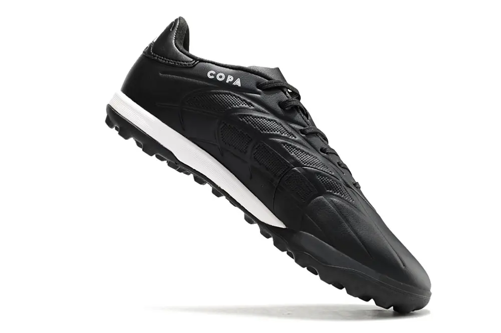 Adidas Copa Pure 3 TF - Black/Silver Stripes/White Sole
