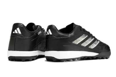 Adidas Copa Pure 3 TF - Black/Silver Stripes/White Sole