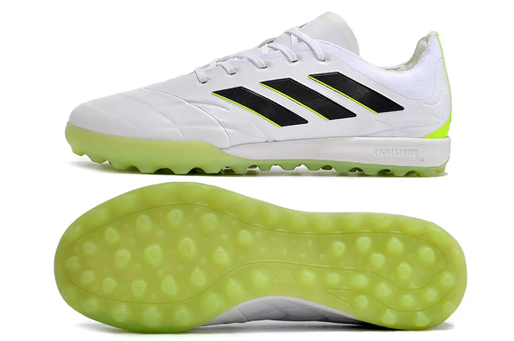 Adidas Copa Pure 3 TF - White/Black/Neon Yellow