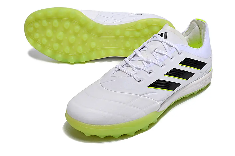 Adidas Copa Pure 3 TF - White/Black/Neon Yellow