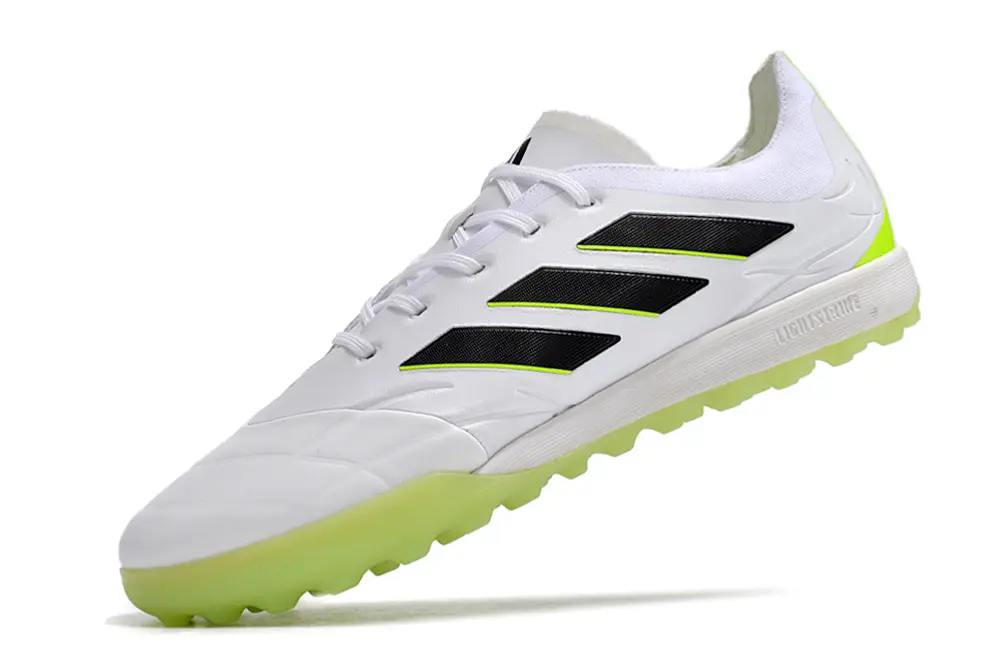 Adidas Copa Pure 3 TF - White/Black/Neon Yellow