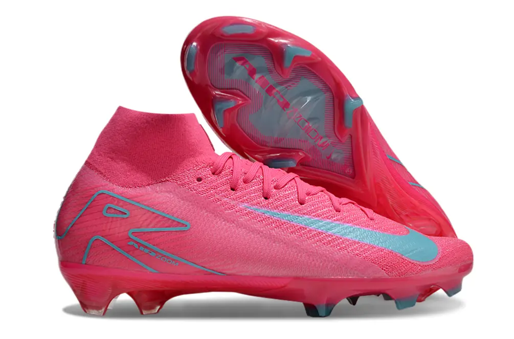 Nike Air Zoom Mercurial Superfly 10 Elite FG - Pink/Aqua Blue/Coral Pink