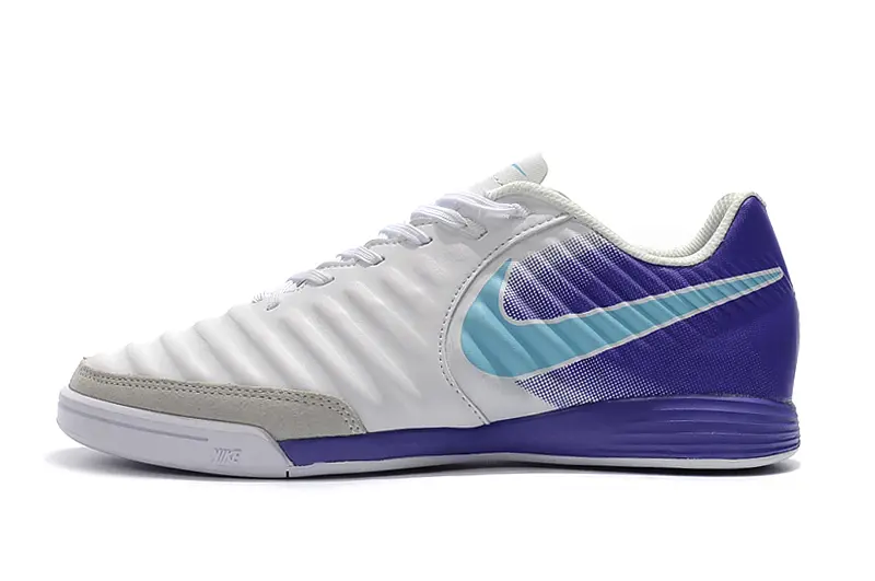 Nike Tiempo Ligera IV IC - White/Light Blue/Purple