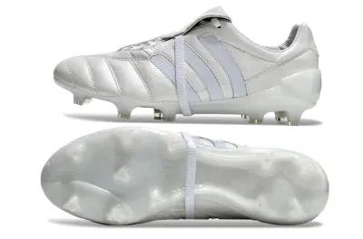 Adidas Predator Mania Foldover Tongue FG - White/Cloud White/Glossy Gray