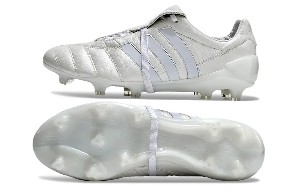 Adidas Predator Mania Foldover Tongue FG - White/Cloud White/Glossy Gray