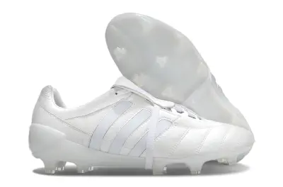 Adidas Predator Mania Foldover Tongue FG - White/Cloud White/Glossy Gray