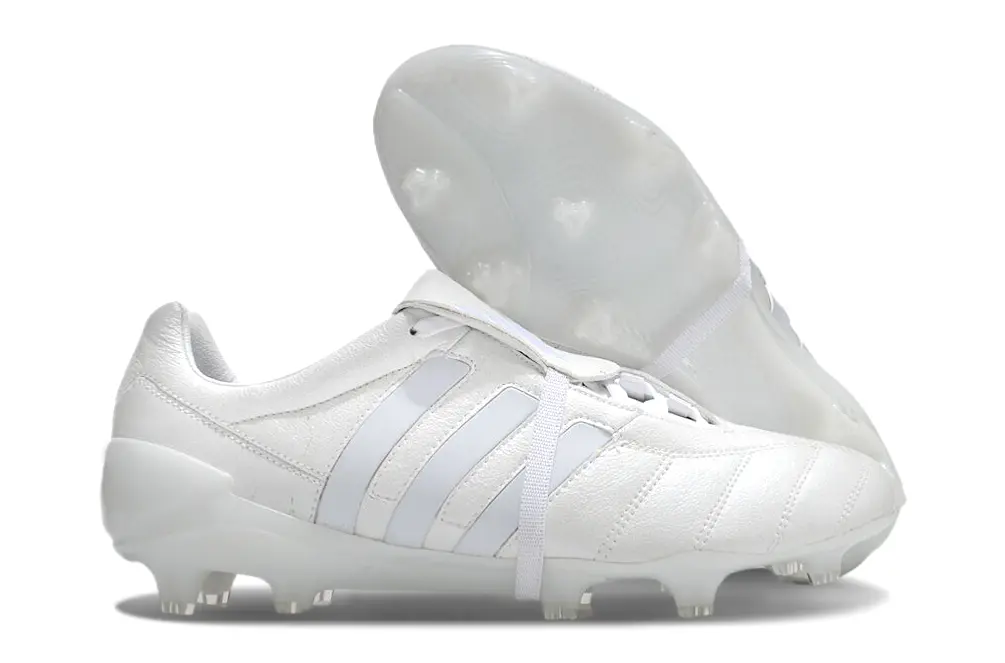 Adidas Predator Mania Foldover Tongue FG - White/Cloud White/Glossy Gray