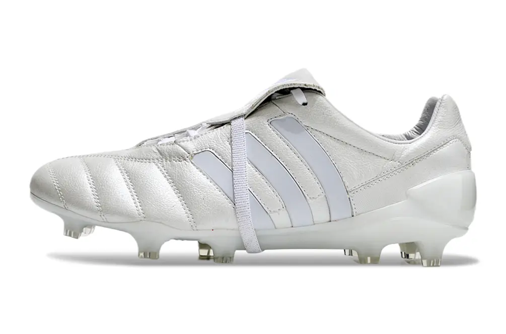 Adidas Predator Mania Foldover Tongue FG - White/Cloud White/Glossy Gray