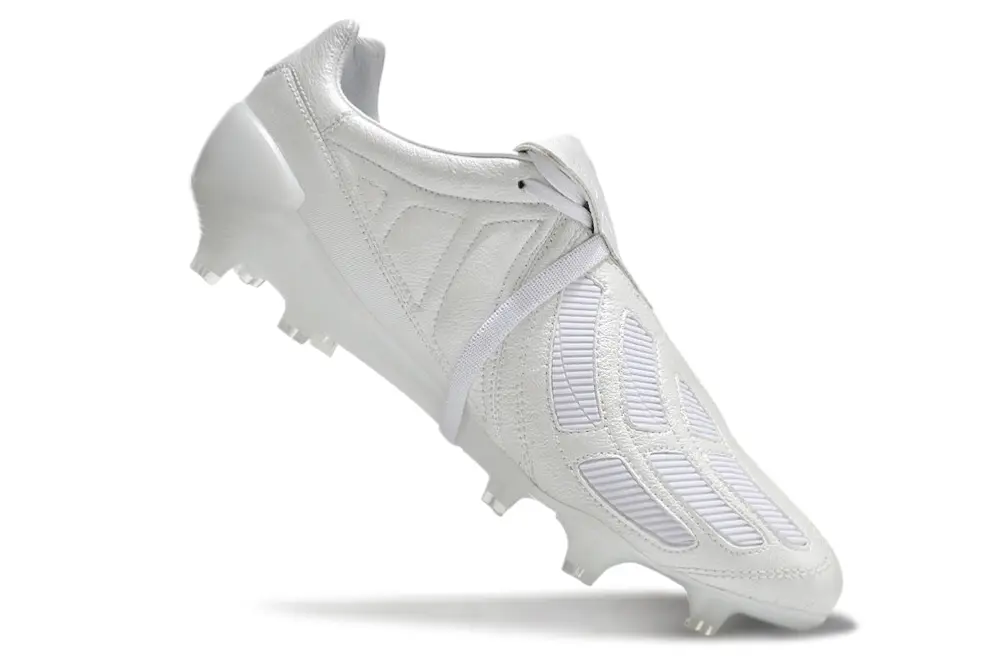 Adidas Predator Mania Foldover Tongue FG - White/Cloud White/Glossy Gray