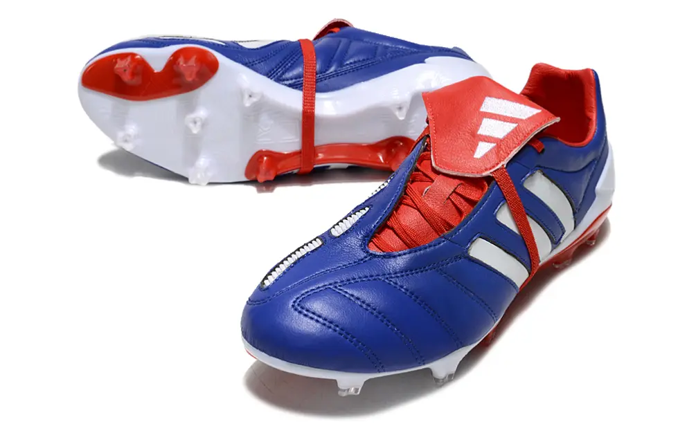 Adidas Predator Mania Foldover Tongue FG - Blue/Royal Blue/Crimson Red