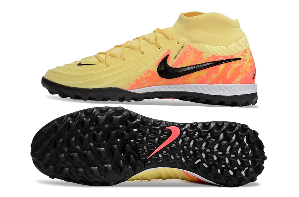Nike Phantom Luna 2 Elite TF - Yellow/Bright Yellow/Neon Pink