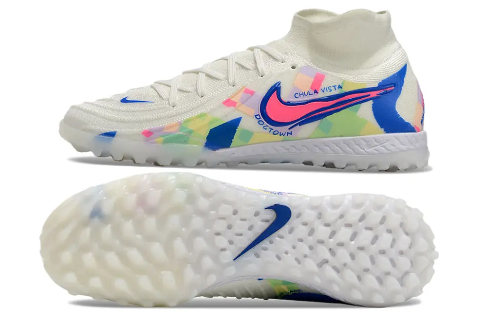 Nike Phantom Luna 2 Elite TF - White/Blue Surge/Neon Splash
