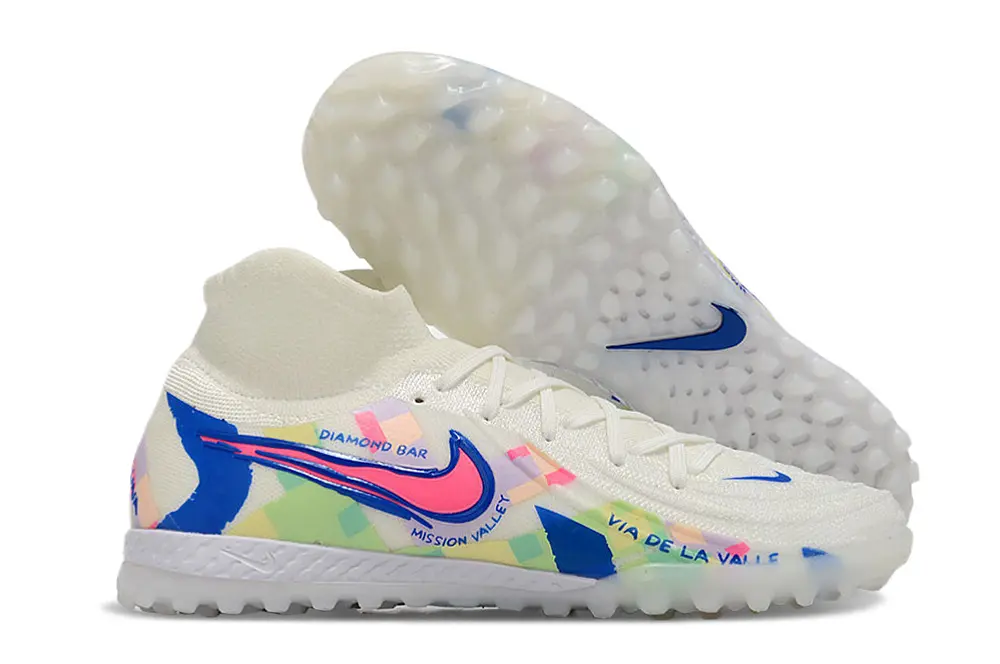 Nike Phantom Luna 2 Elite TF - White/Blue Surge/Neon Splash