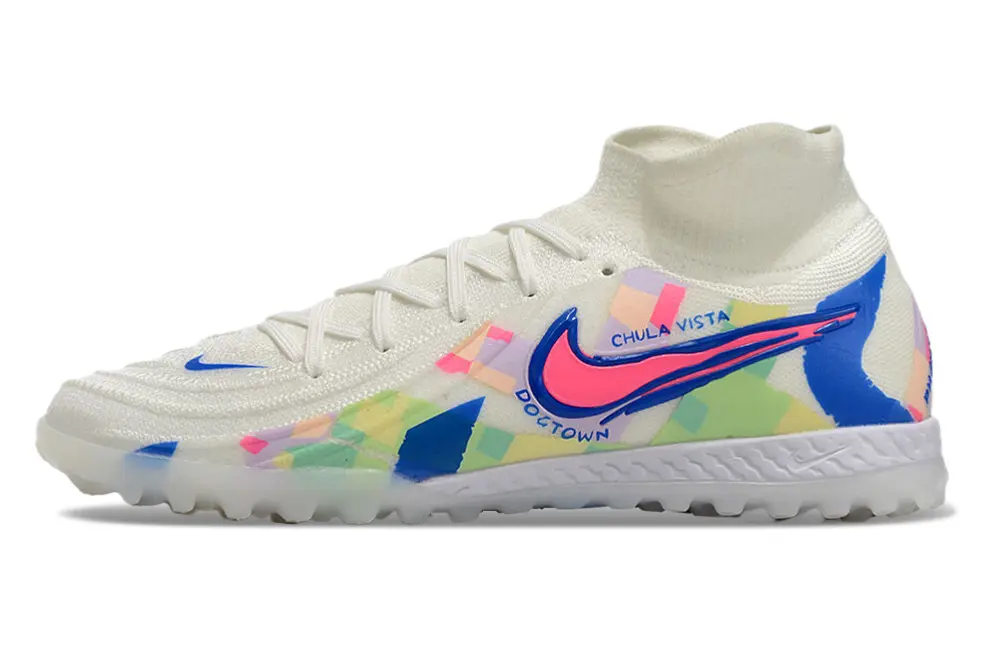 Nike Phantom Luna 2 Elite TF - White/Blue Surge/Neon Splash