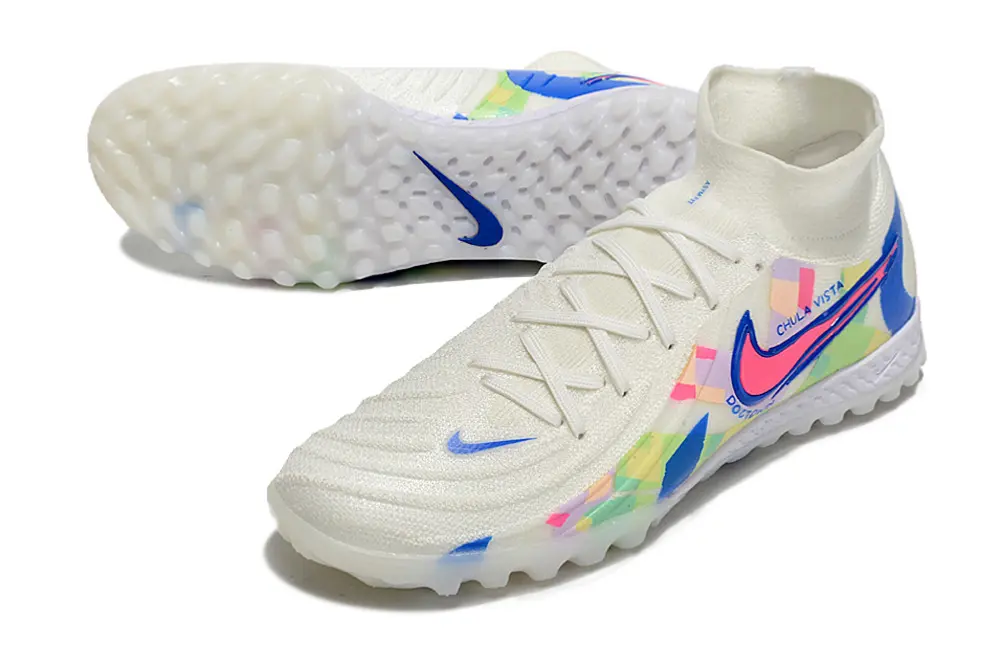 Nike Phantom Luna 2 Elite TF - White/Blue Surge/Neon Splash