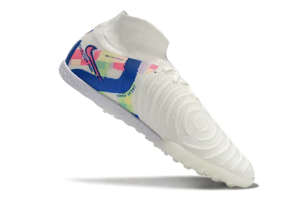 Nike Phantom Luna 2 Elite TF - White/Blue Surge/Neon Splash
