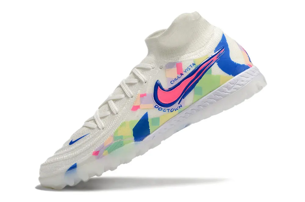 Nike Phantom Luna 2 Elite TF - White/Blue Surge/Neon Splash