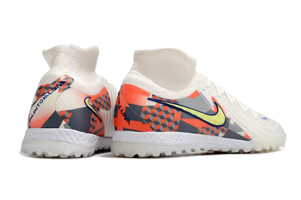 Nike Phantom Luna 2 Elite TF - White/Luminous Orange/Thunder Blue