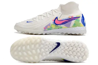 Nike Phantom Luna 2 Elite TF - White/Vibrant Pink/Graphite Blue