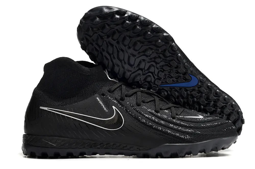 Nike Phantom Luna 2 Elite TF - Black/Midnight Black/Metallic Silver