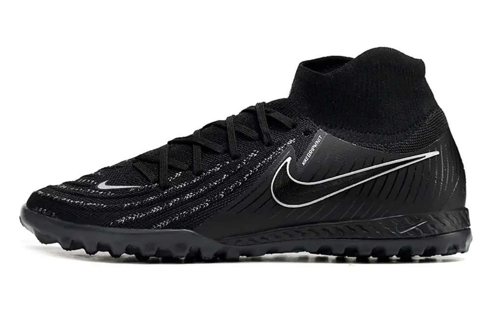Nike Phantom Luna 2 Elite TF - Black/Midnight Black/Metallic Silver