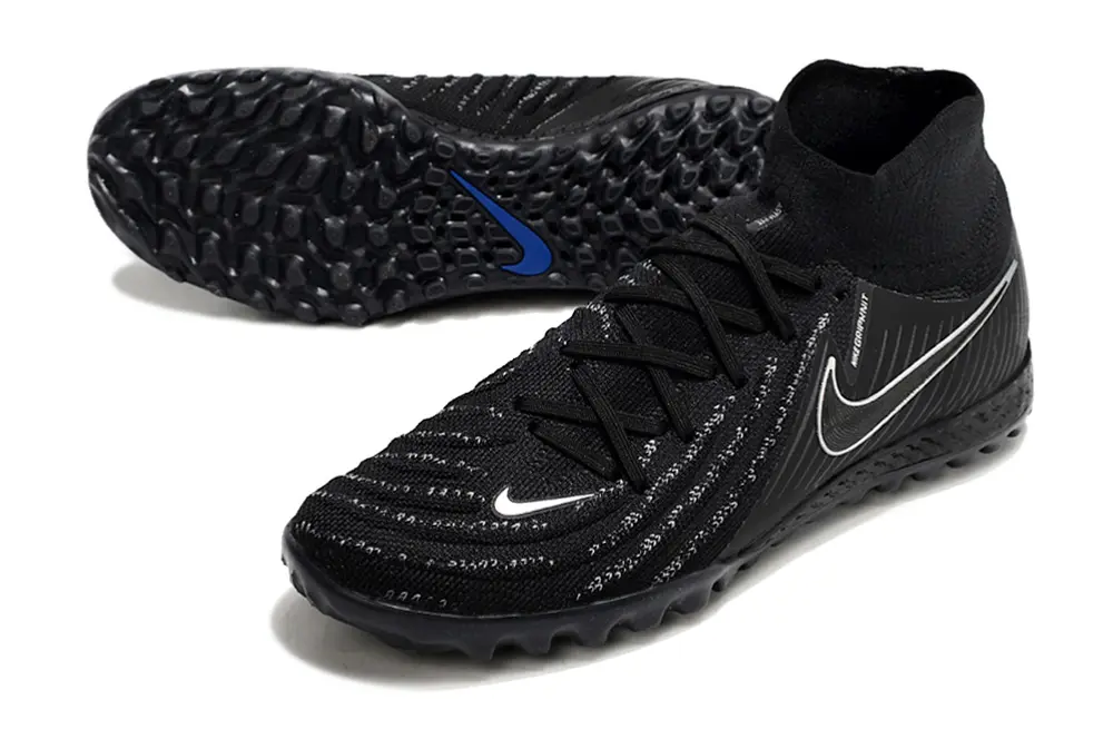 Nike Phantom Luna 2 Elite TF - Black/Midnight Black/Metallic Silver