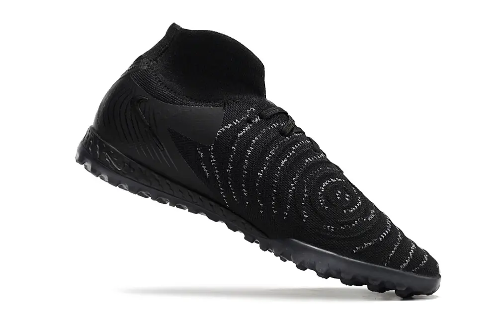 Nike Phantom Luna 2 Elite TF - Black/Midnight Black/Metallic Silver