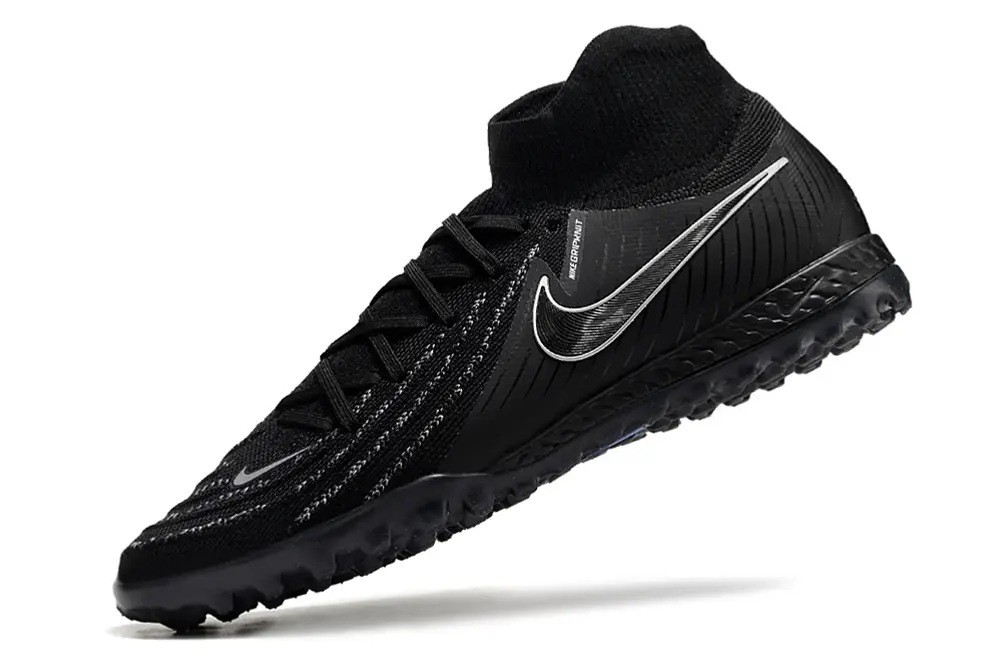 Nike Phantom Luna 2 Elite TF - Black/Midnight Black/Metallic Silver