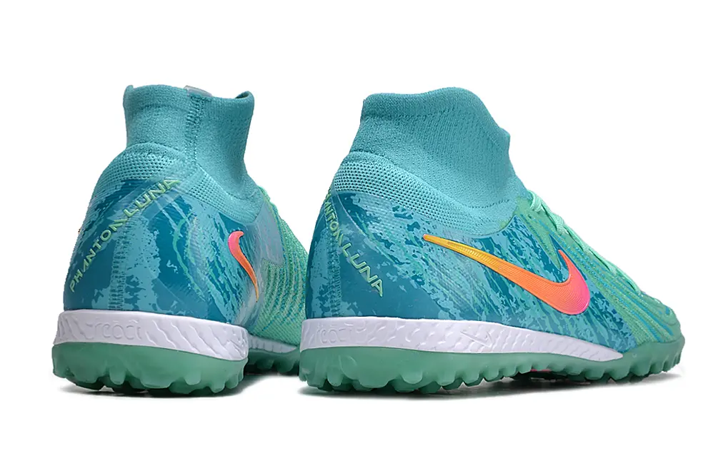 Nike Phantom Luna 2 Elite TF - Aqua/Vibrant Coral/Deep Teal