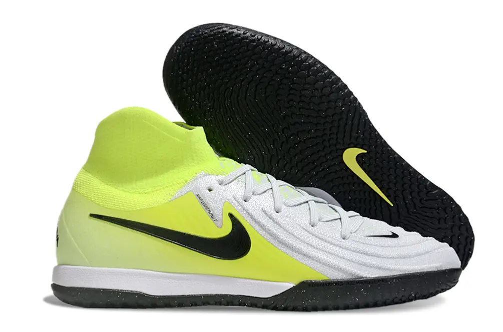 Nike Phantom Luna Elite IC - Gray/Lime Burst/Black Night