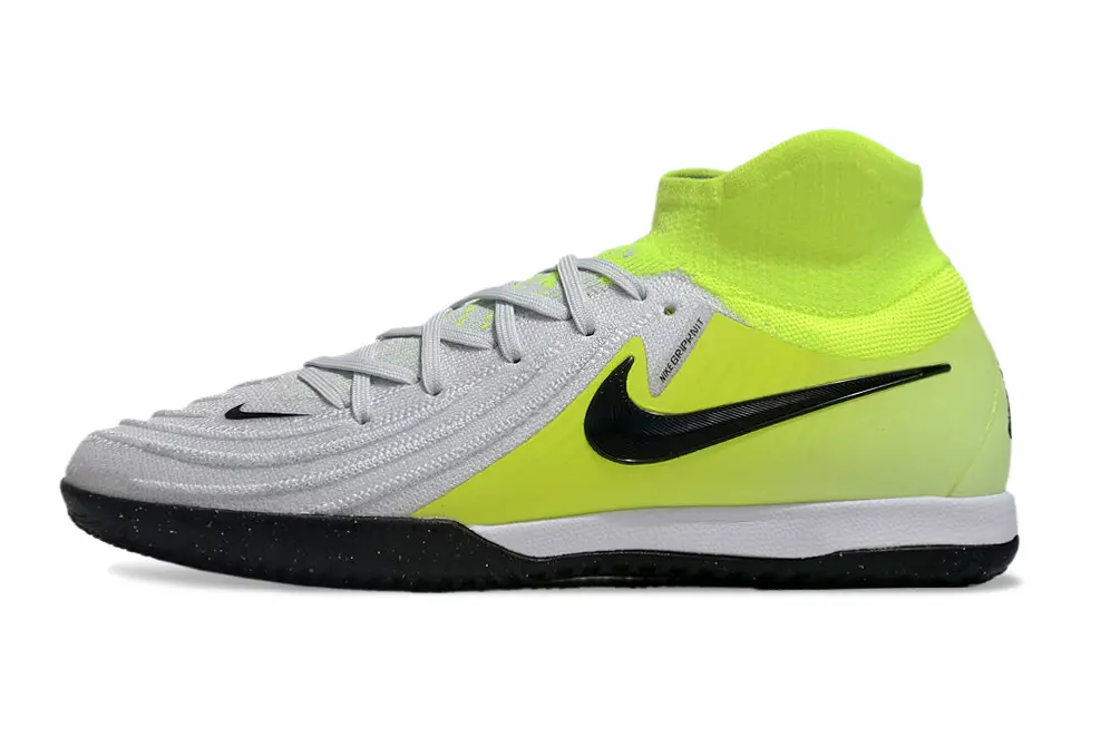 Nike Phantom Luna Elite IC - Gray/Lime Burst/Black Night