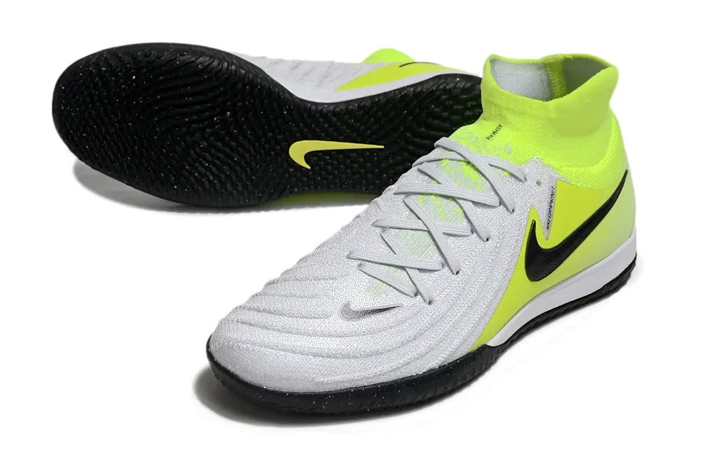 Nike Phantom Luna Elite IC - Gray/Lime Burst/Black Night