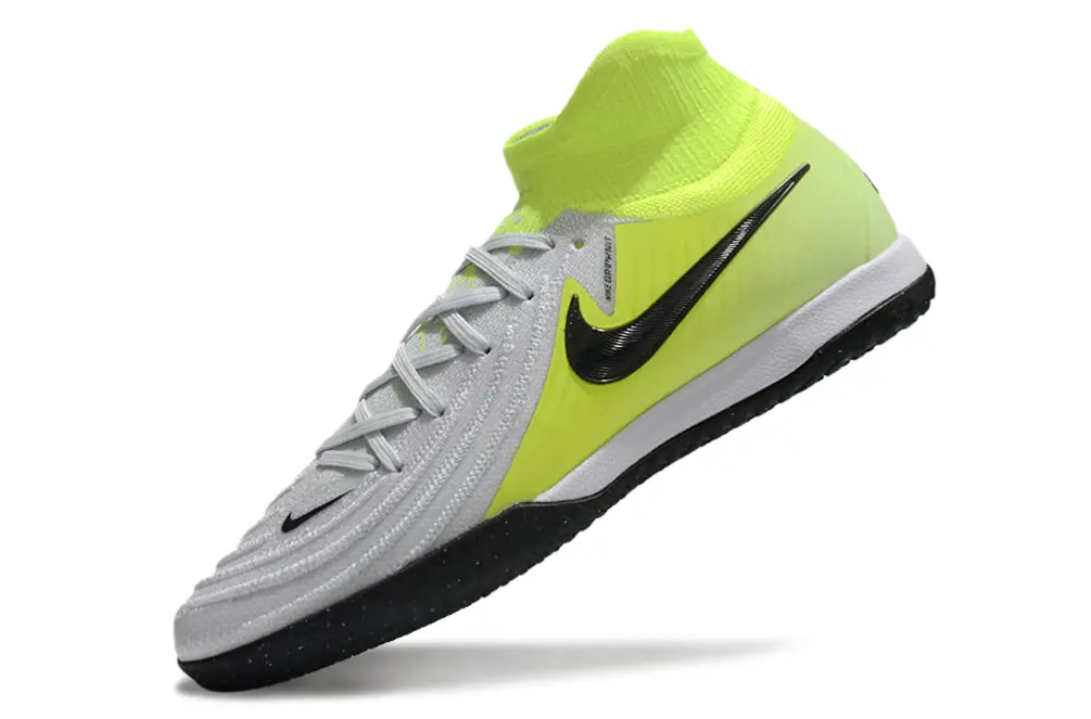 Nike Phantom Luna Elite IC - Gray/Lime Burst/Black Night