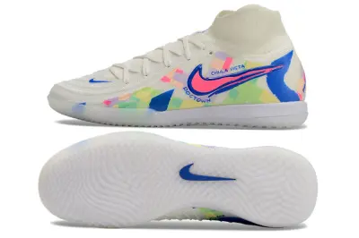 Nike Phantom Luna Elite IC - White/Neon Blue/Pastel Multicolor