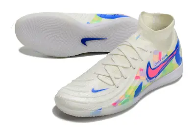 Nike Phantom Luna Elite IC - White/Neon Blue/Pastel Multicolor