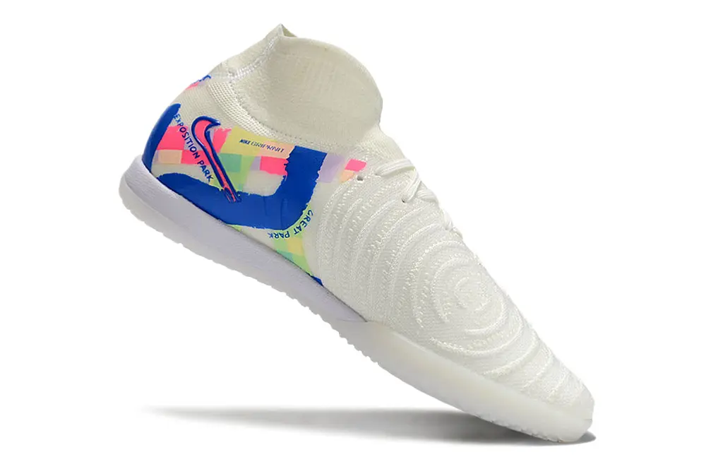 Nike Phantom Luna Elite IC - White/Neon Blue/Pastel Multicolor