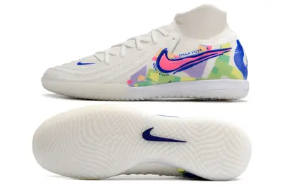 Nike Phantom Luna Elite IC - White/Vibrant Blue/Neon Green